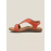 Retro Solid Color Casual Velcro Portable Sandals