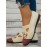 Casual Floral Breathable Slip On Flat Heel Deep Mouth Shoes Embroidery